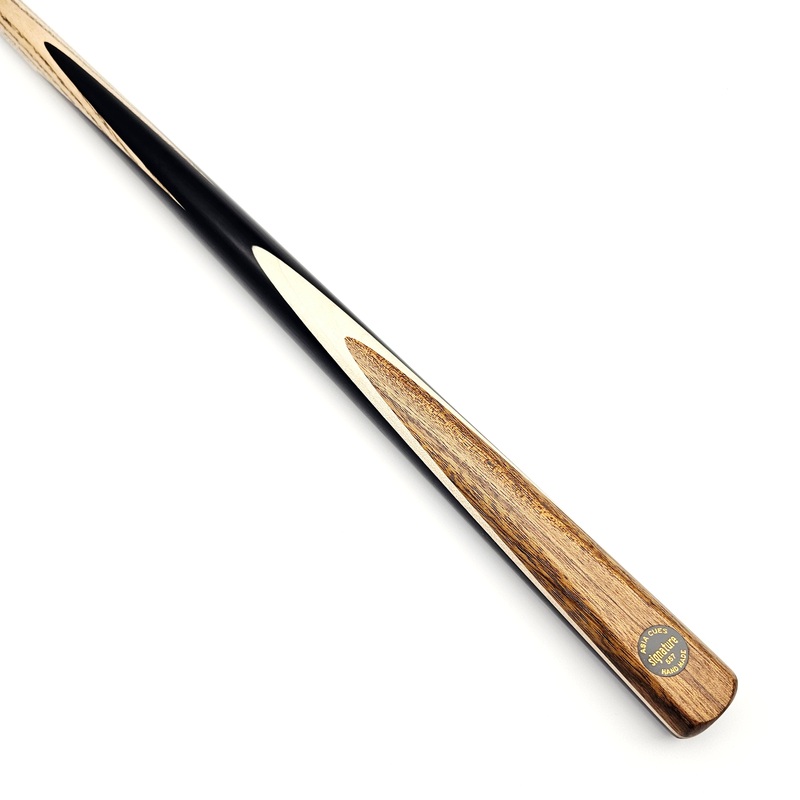 Asia Cues Signature No.557 - One Piece Snooker Cue 9.8mm Tip, 17.6oz, 58"