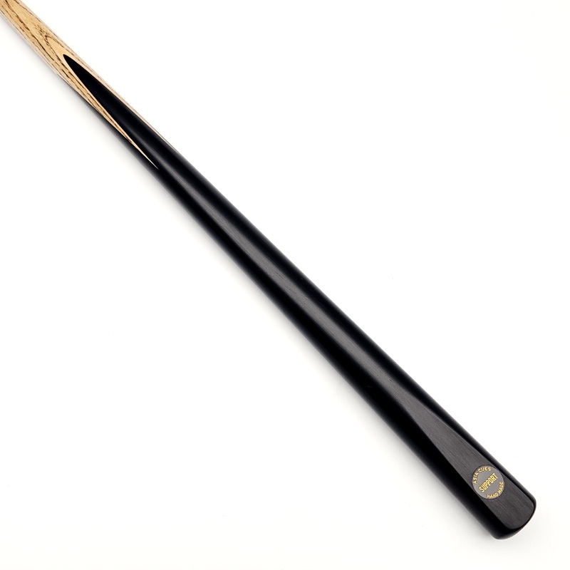 Asia Cues Support - One Piece Pool Cue 8.9mm Tip, 17.6oz, 58"