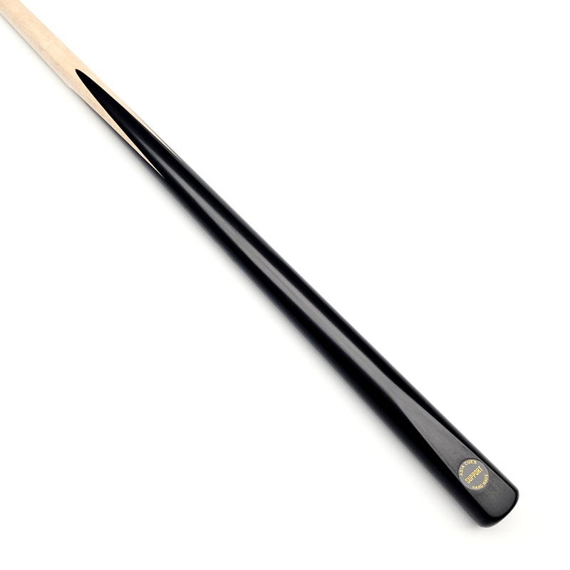 Asia Cues Support - One Piece Snooker Cue 9.7mm Tip, 17.9oz, 57.5"