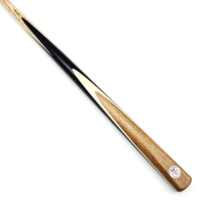 Asia Cues Ultimate No.1051  - One Piece Pool Cue 8.9mm Tip, 17.6oz, 57.5"