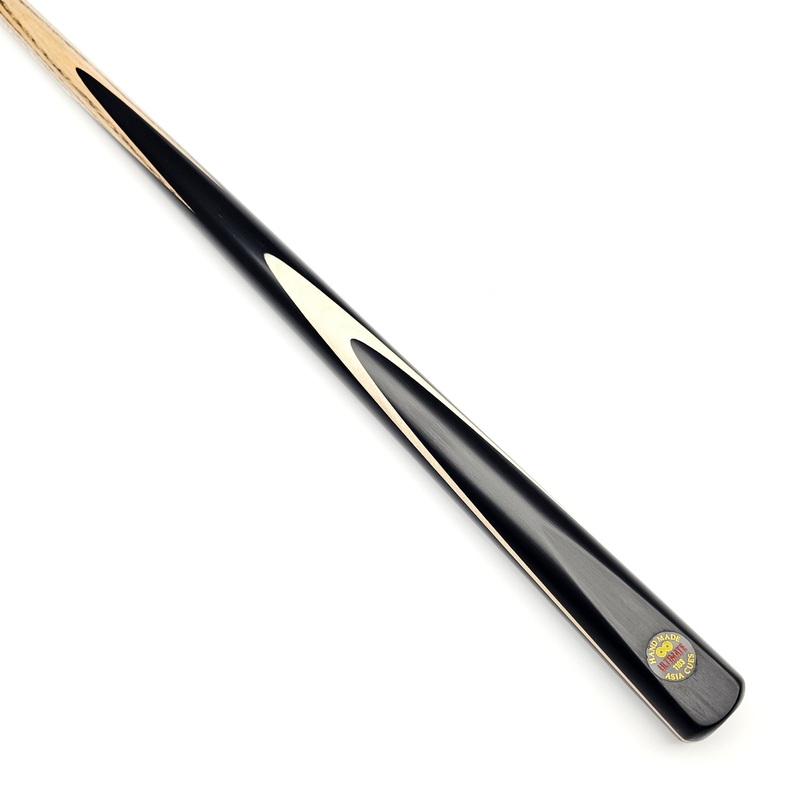 Asia Cues Ultimate No.1103  - One Piece Snooker Cue 9.8mm Tip, 18.7oz, 58"
