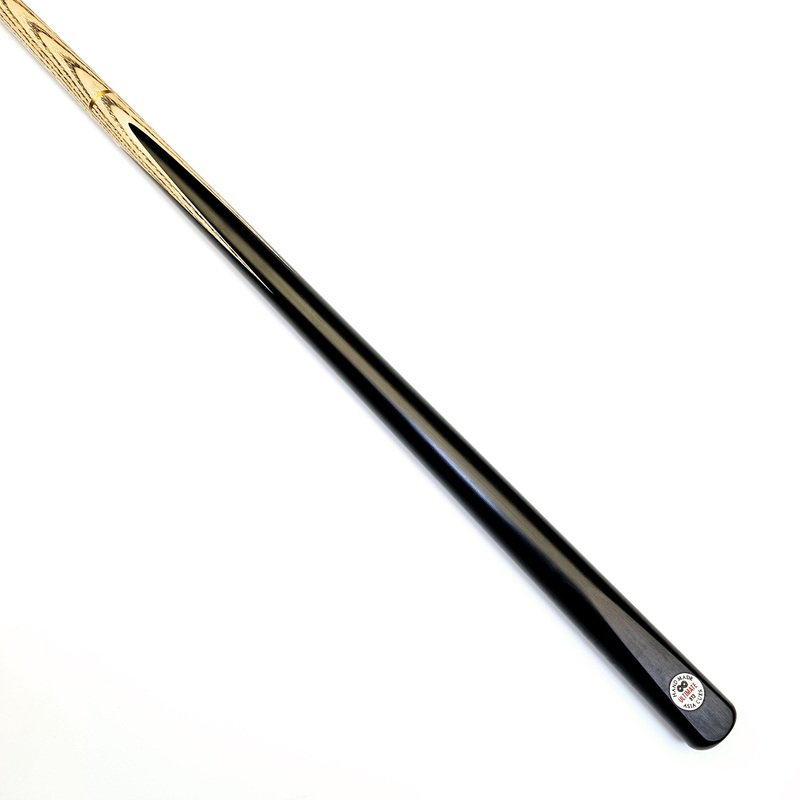 Asia Cues Ultimate No.913 - 3/4 High Jointed Snooker Cue 9.5mm Tip, 57.5", 18.4oz