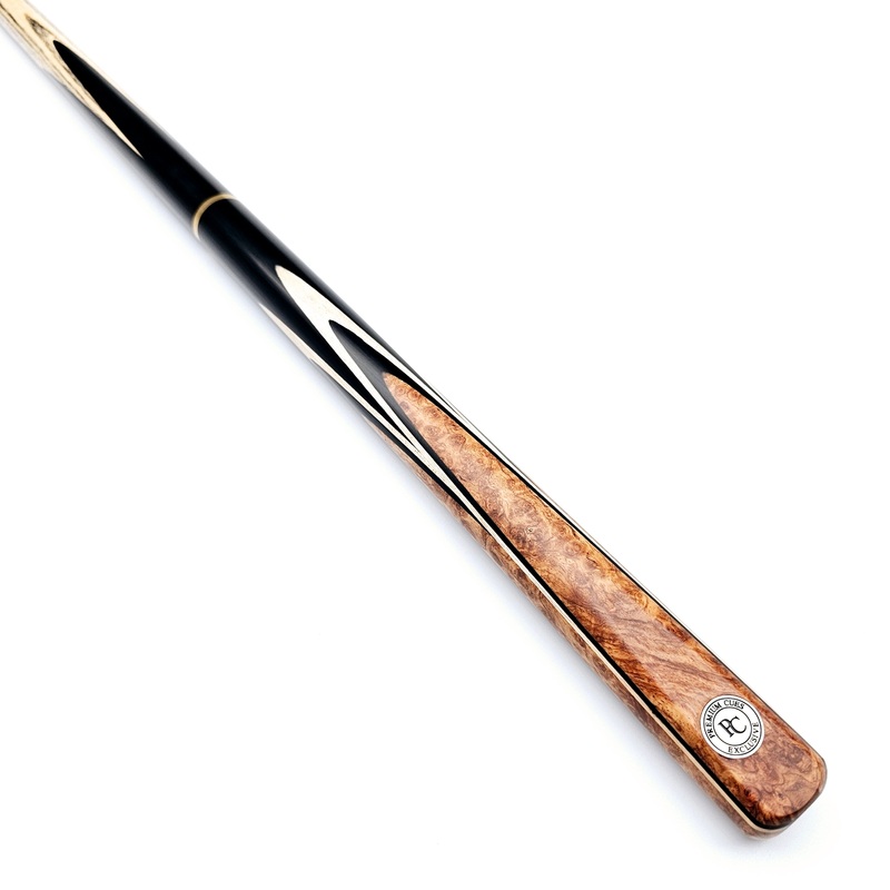 Exclusive -  3/4 Jointed Snooker Cue 9.5mm Tip, 18.4oz, 58"