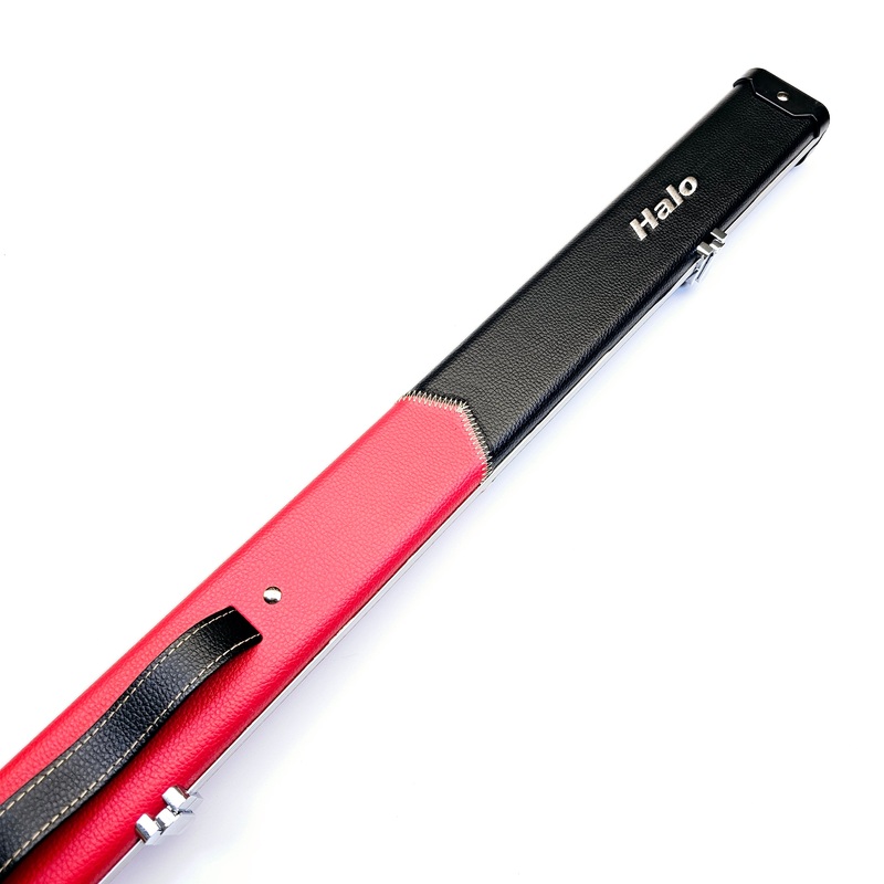Peradon Limited Edition Black & Red Block Halo 3/4 Cue Case