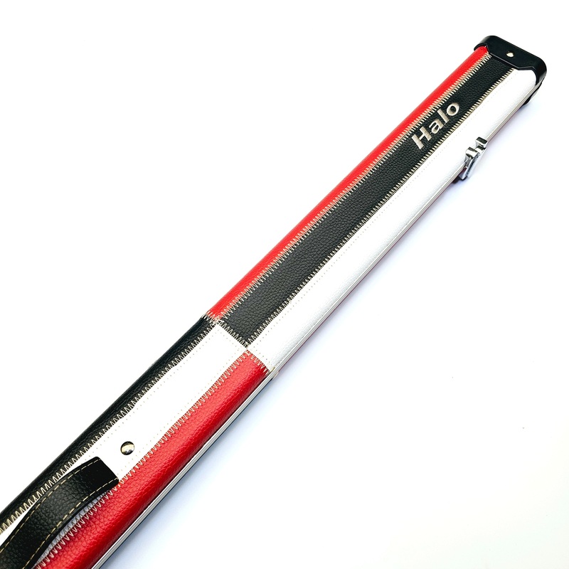 Peradon Limited Edition Red, White & Black Block 3/4 Cue Case