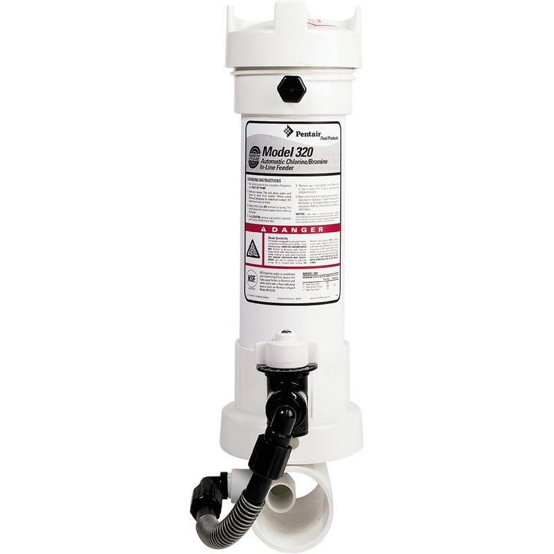 Pentair #320 in-line feeder (white body) - 11L/98S Tablets