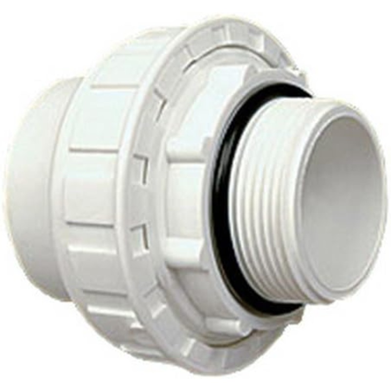 Pentair Barrel union 2" NPT thread to 50mm PVC