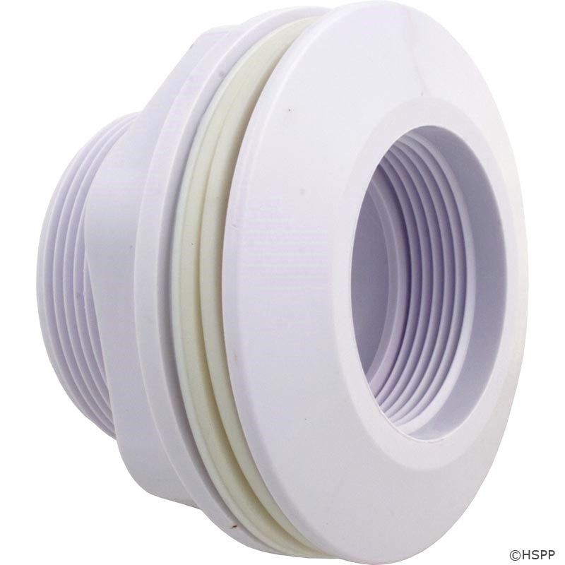 Pentair Fibreglass Wall Fitting - 40mm Slip, 1-1/2 Socket, White