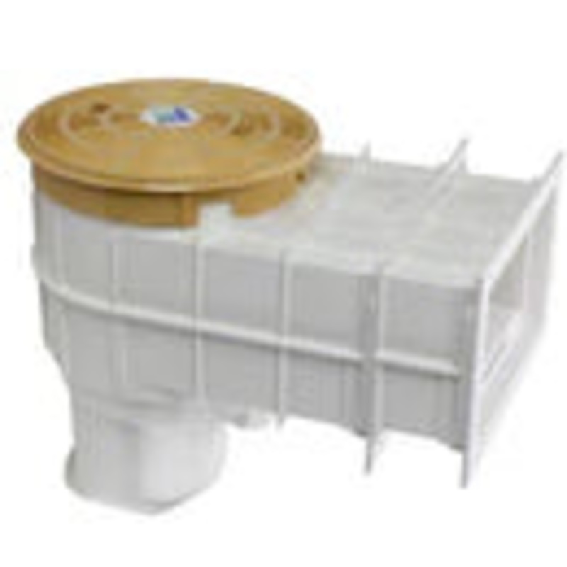 Pentair Quiptron Skimmer Box with Extension Throat