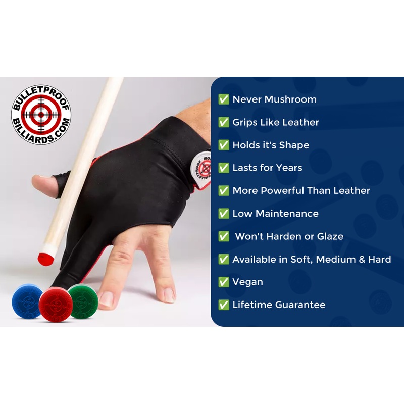 Bulletproof Recoil Synthetic Playing Cue Tips