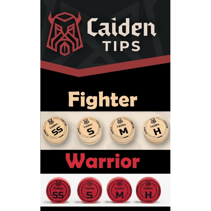 Caiden Fighter & Warrior - Layered Cue Tips