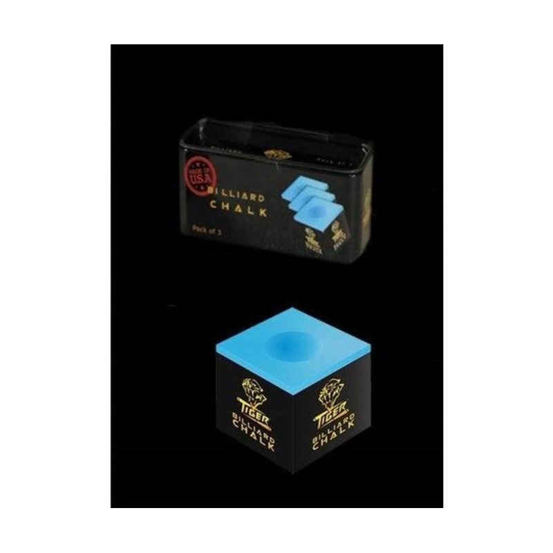Tiger Blue Billiard Chalk