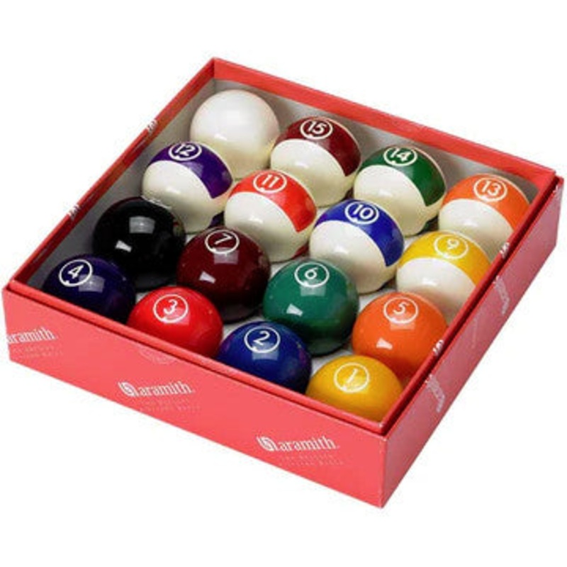 Aramith Continental 2 1/4" Billiard Regulation Pool Ball, AR1032 Set, 16 Balls