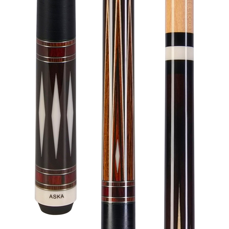 ASKA A4 Pool Cue Stick, 12.75mm Tip, 19-Ounce, A4