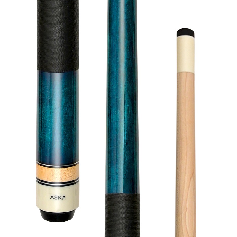 ASKA Pool Cue Blue, 42" Stick, LCS42BLU