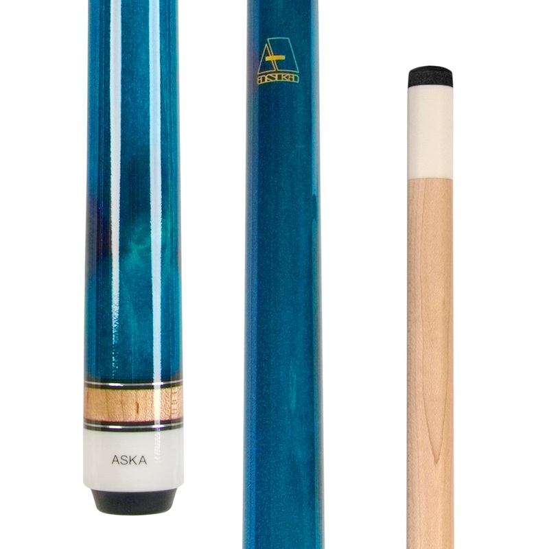 ASKA Pool Cue Blue, 42" Stick, LCSN42BLU