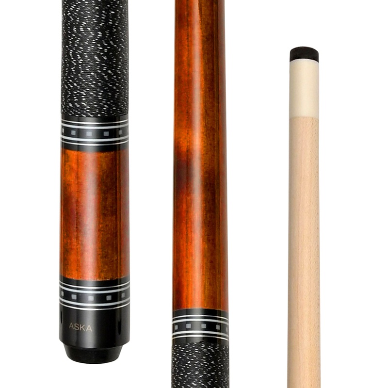 ASKA Pool Cue Brown, 52" Stick, L9S52BRN