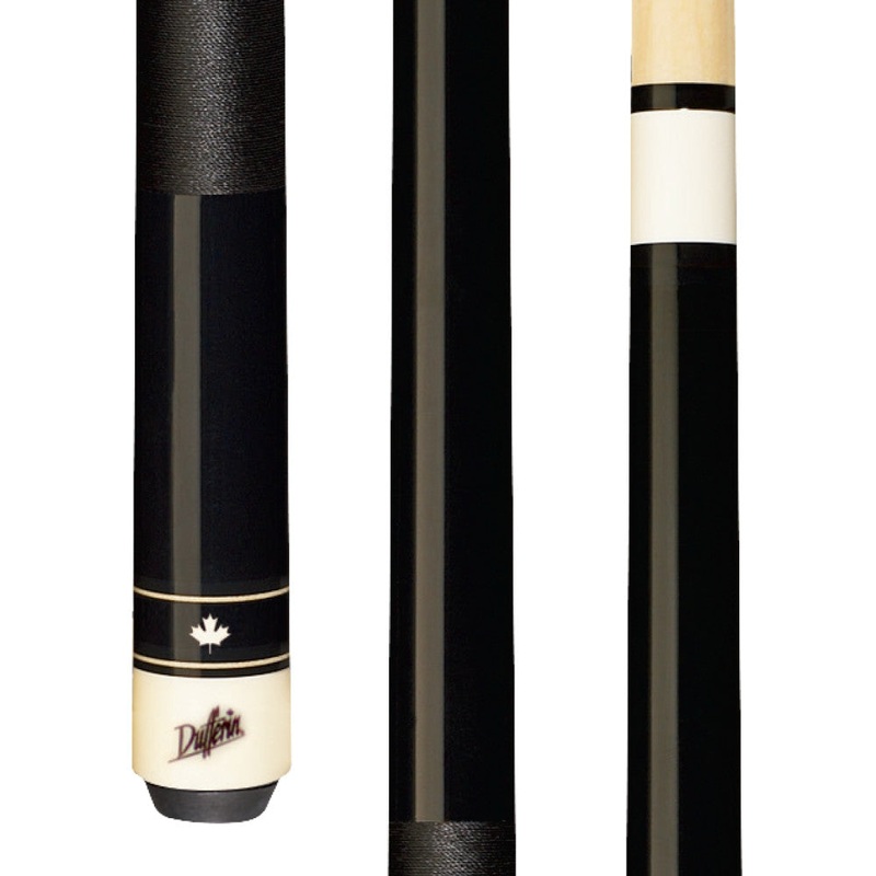 Dufferin Black Stain Cue with Nylon Wrap (D-239)