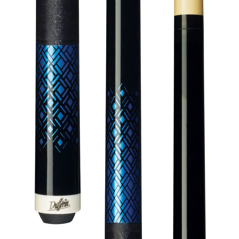 Dufferin Blue Weave Cue with Nylon Wrap (D-351)