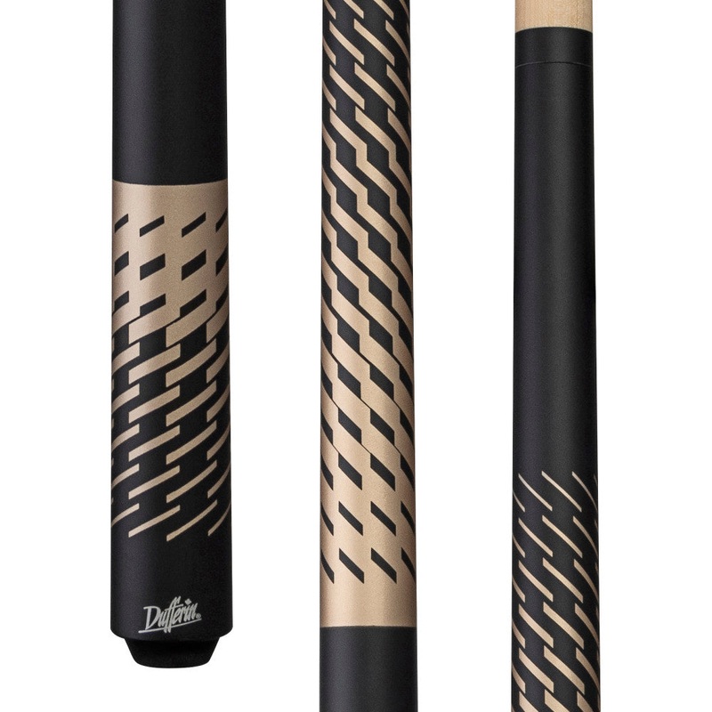 Dufferin Shadow Weave Wrapless Cue - Gold (D-OE102)