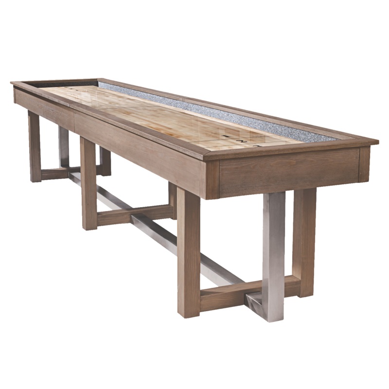 Abbey Shuffleboard Table (Antique Grey) (SBA12-AG)