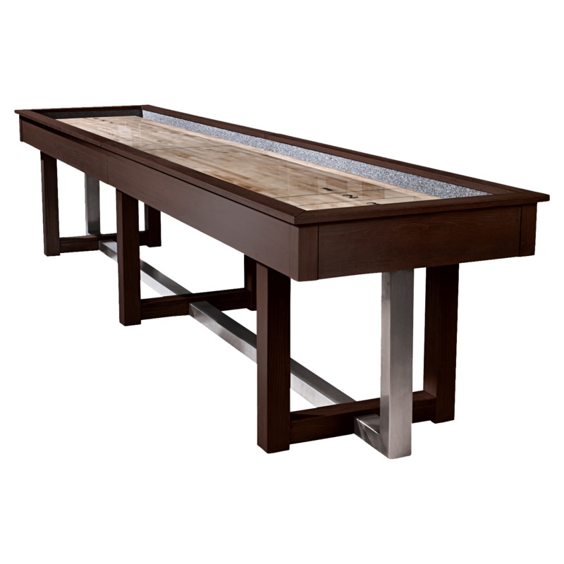 Abbey Shuffleboard Table (Espresso) (SBA12-E)