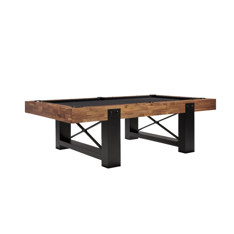 Knoxville 8' Pool Table (Acacia) (KNOXVILLEEBONY-DTC-KIT)
