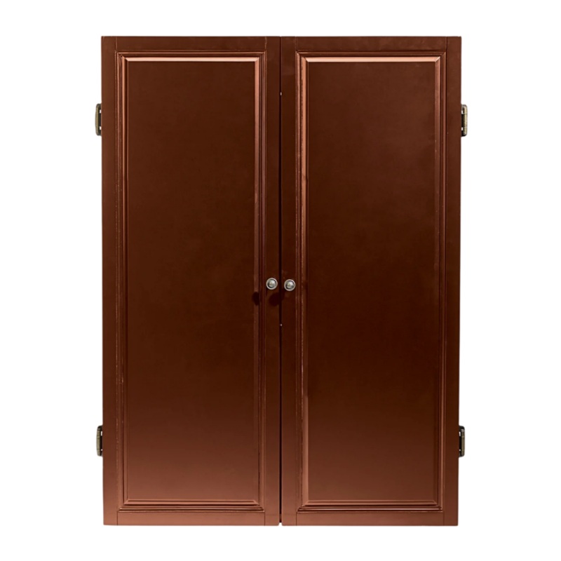 Strafford Dartboard Cabinet (Old World Mahogany) (DBCSF)