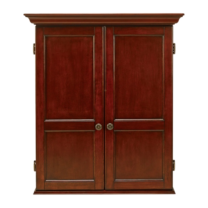 Windsor Dartboard Cabinet (Old World Mahogony) (DBCWF)