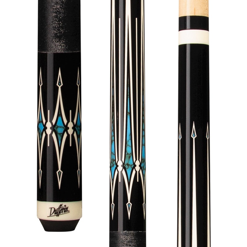 Dufferin Blue & White Cue with Nylon Wrap (D-355)