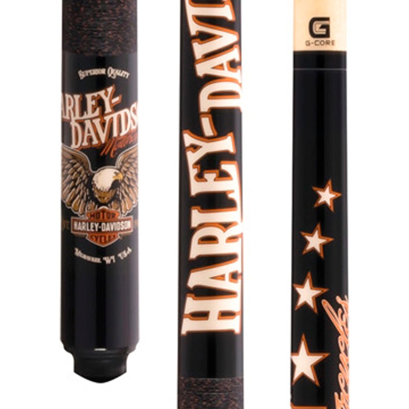 HD42 G-Series Harley-Davidson McDermott Pool Cue