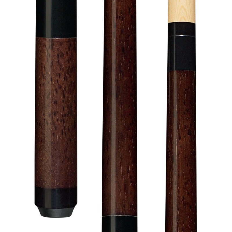 Energy By Players Dark Walnut Stain Wrapless Cue (HCE)