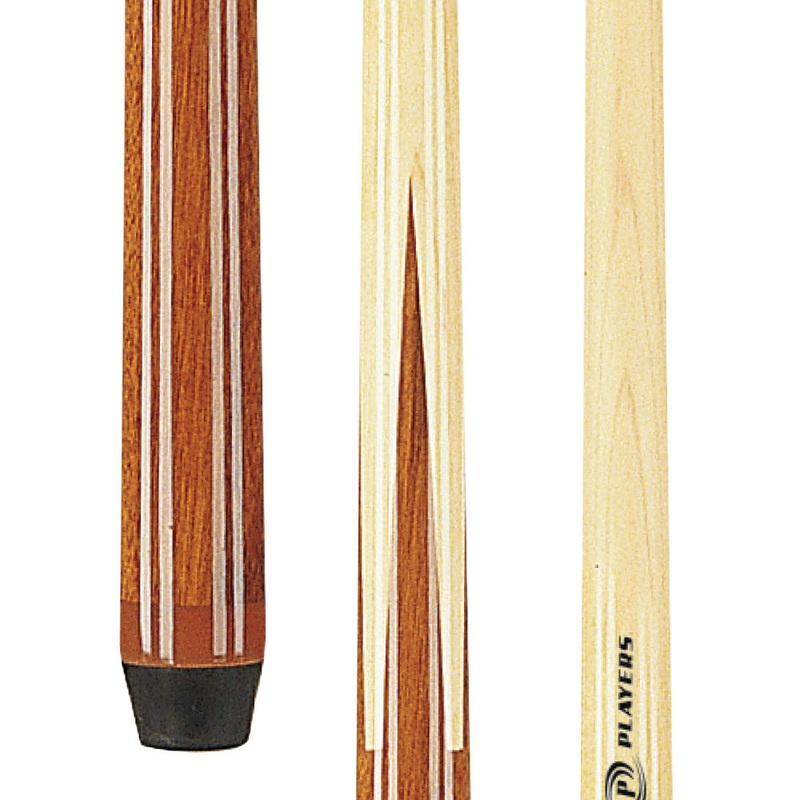 Players One-Piece Maple Shorty Cue (PL36)