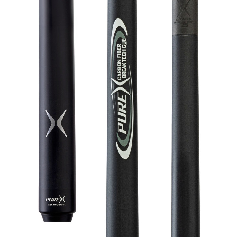 Pure X Carbon Fiber Break Cue (PURX-CFBREAKWRAPLESS)