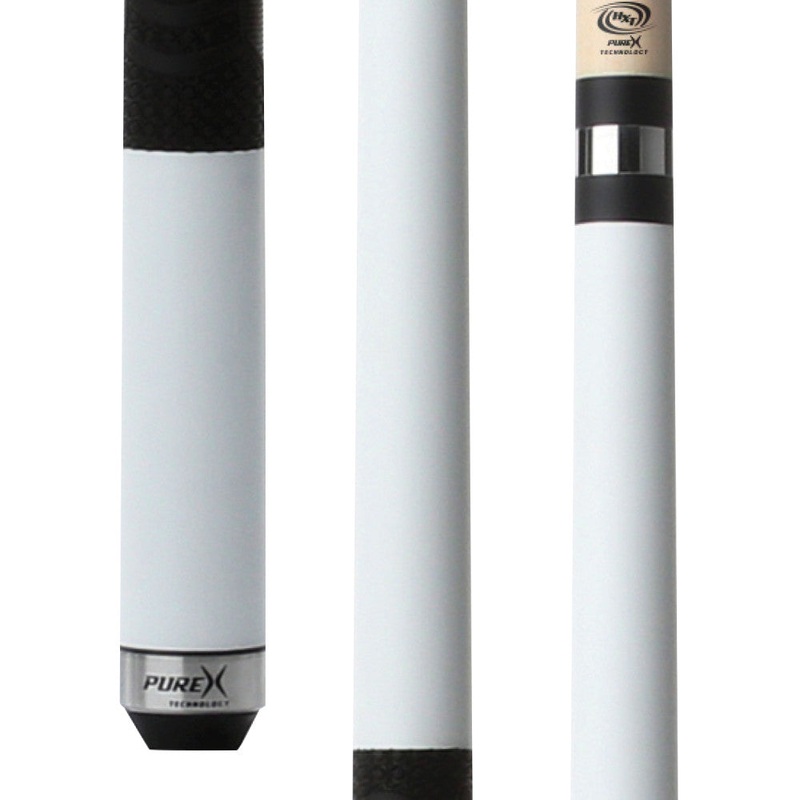 Pure X Matte White Cue with MZ Grip (HXTC21)