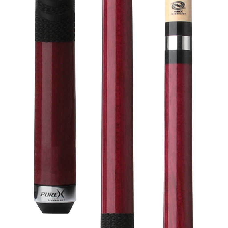 Pure X Purple Heart Matte Finish Cue with MZ Grip (HXTC23)