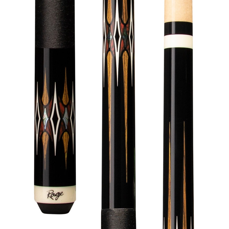 Rage Hidden Shadows Cue with Black Nylon Wrap (RG214)
