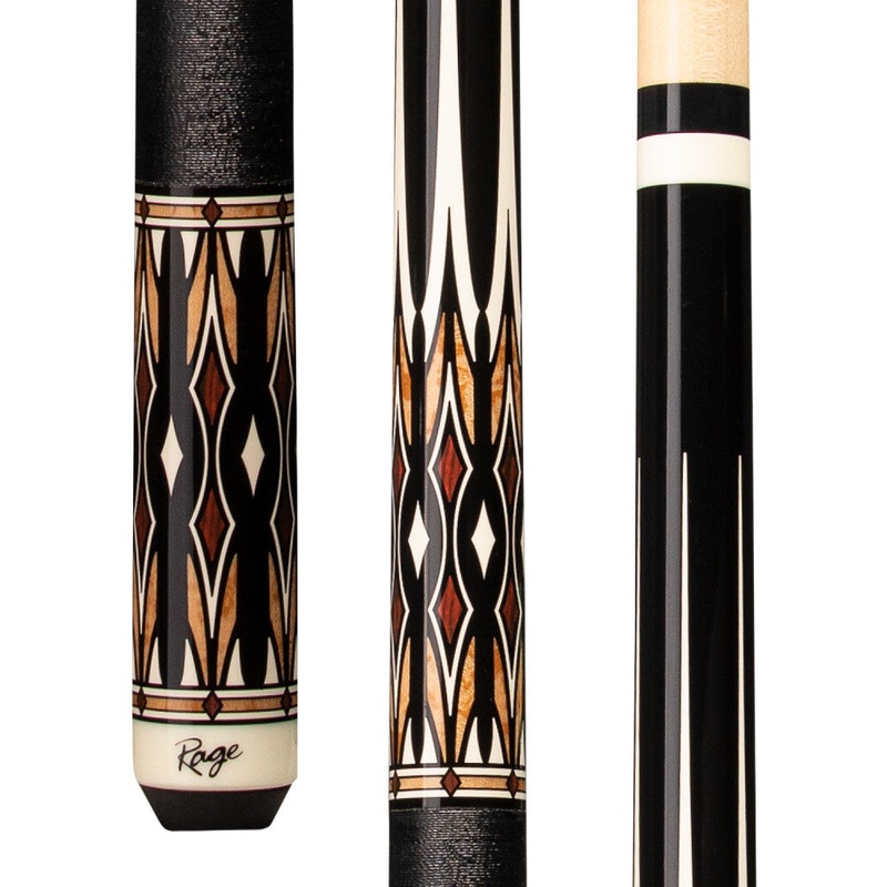 Rage Masked Daggers Cue with Black Nylon Wrap (RG216)
