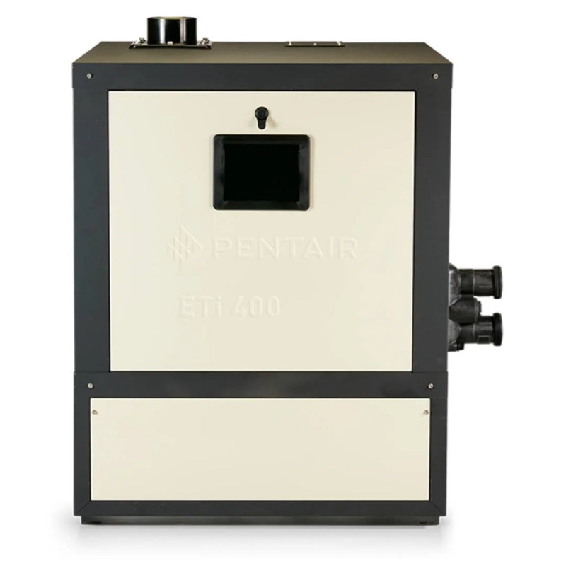 Pentair | 461113 | ETi 400 High-Efficiency Pool Heater  400,000 BTU, Natural Gas, Titanium Heat Exchanger