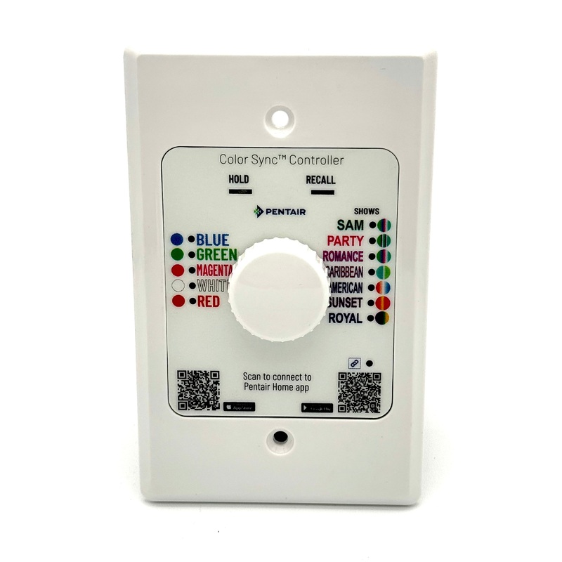 Pentair | 618031 | IntelliBrite Waterproof Outdoor LED Color Pool and Spa Light Controller  Smart Scheduling & Color Modes