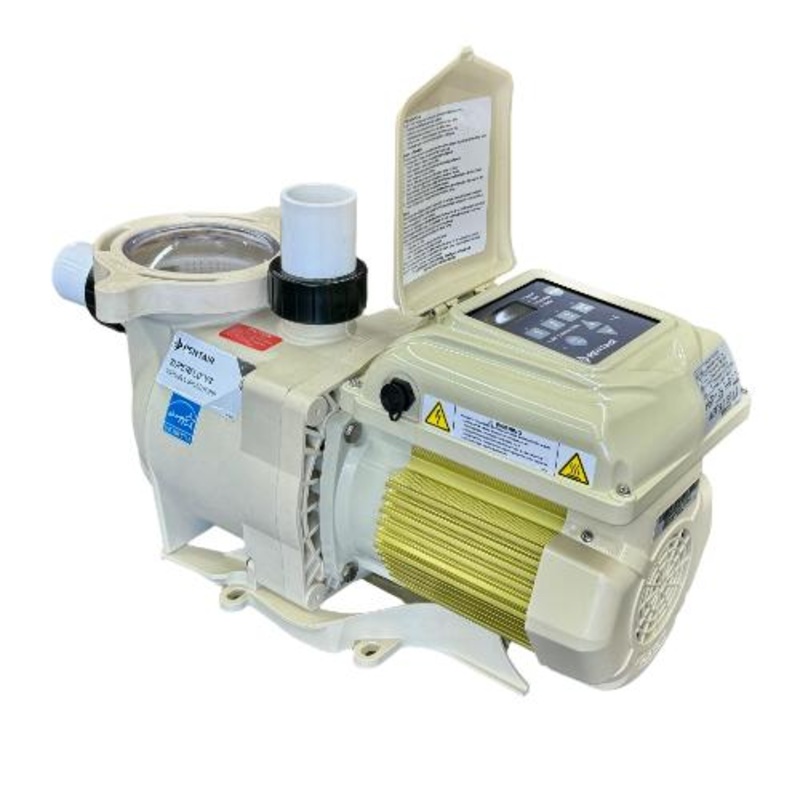 Pentair | EC-342001 | SuperFlo VS Variable Speed Pool Pump, 1.5HP, 110/220V  Energy Star Certified