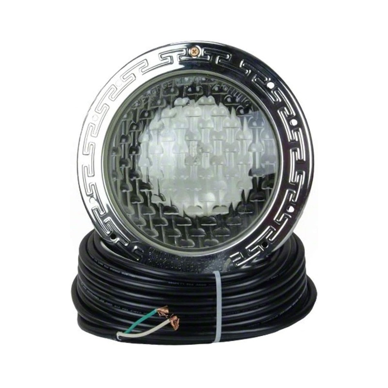 Pentair | EC-602128 | Amerlite Light | 500W 120V with Stainless Steel Face Ring | 50ft Cord