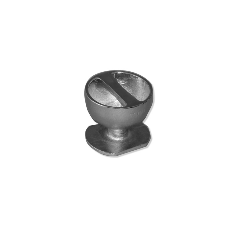 Afras 10025 Brass Cup Anchor With Integral Cross Bar