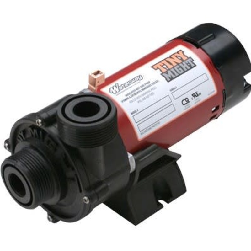 Waterway | 3312610-14 | Tiny Might Circulation Pump  1/16 HP, 115V, 1" Union, 24-Hour Spa Circulation