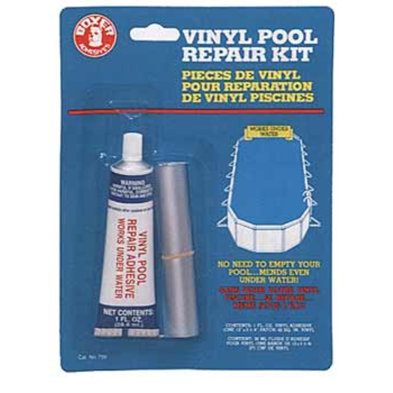 Boxer 759 | 1Oz Boxer Vinyl Pool Repair Kit Carded 40 Sq. In. Vinyl