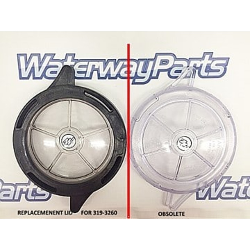Waterway | 319-4100 | 6" Trap Lid Easy Lock for Econo-Flo  Self-Locking Design with O-Ring Included