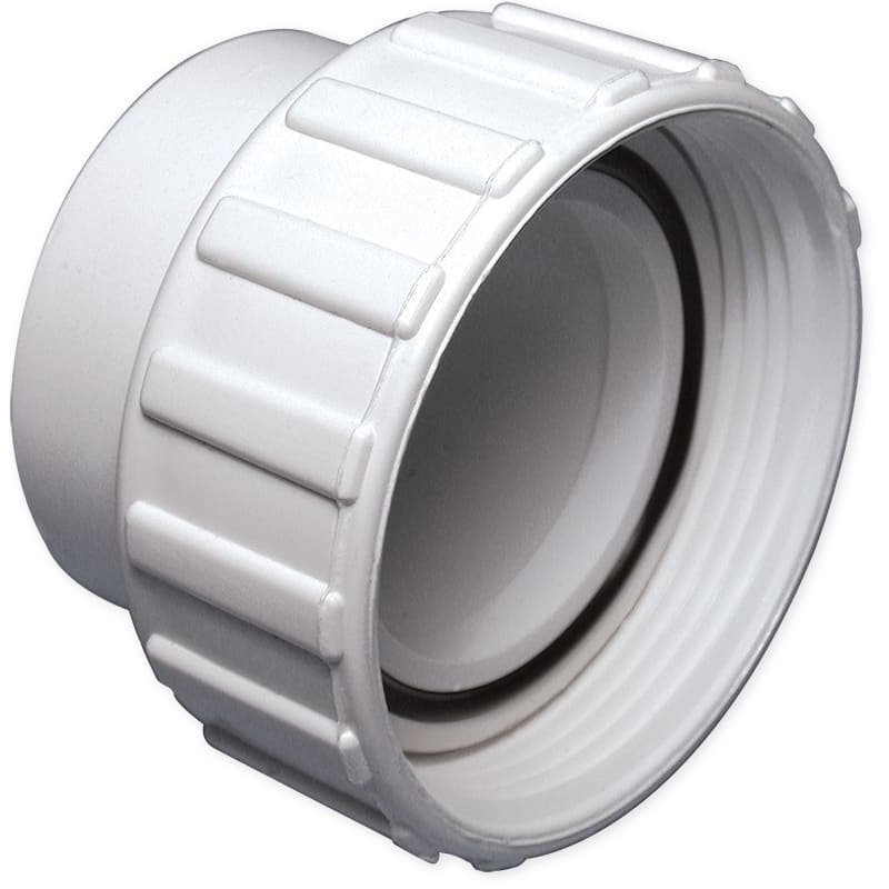 Waterway | 400-5570 | 2" Union Nut with 2" S Tailpiece  PVC Pump Union Assembly