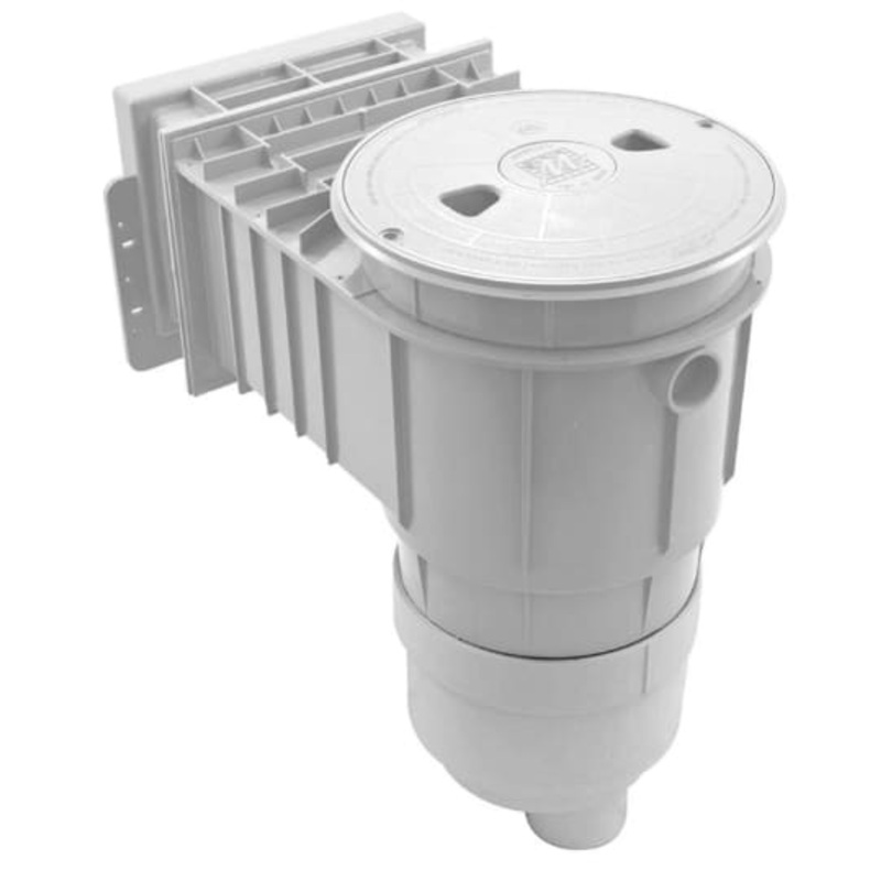 WATERWAY 540-8620  STD 1PC FIBERGLASS (ONLY) INGRD SKIMMER 2" RND LID