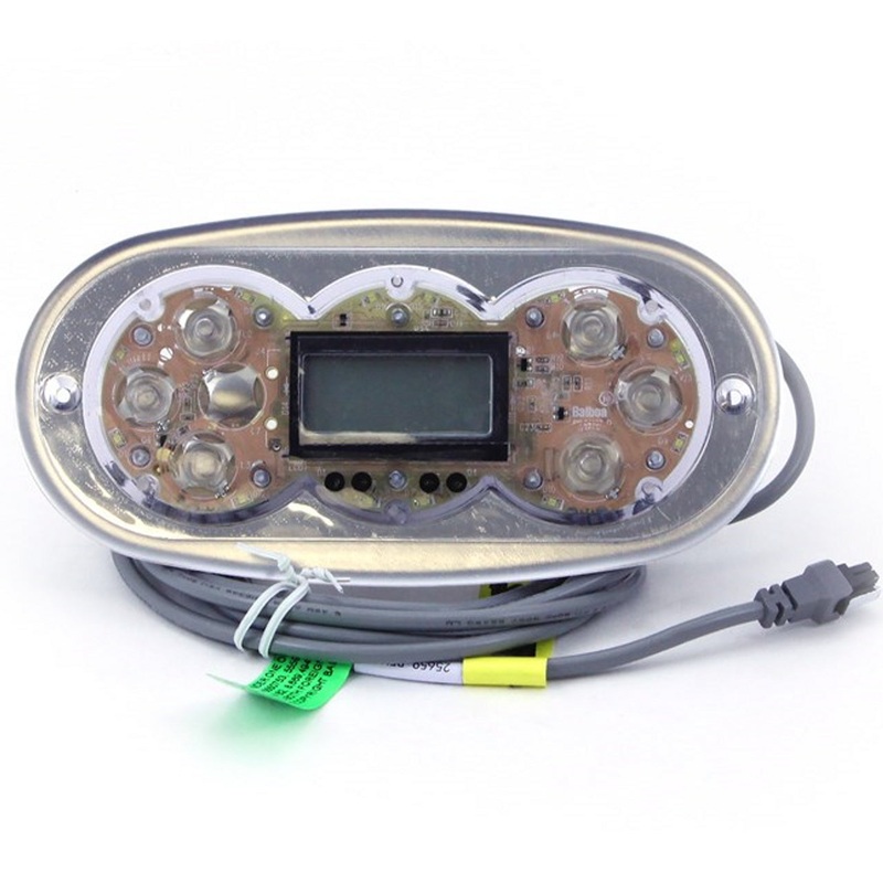 109242 Maax topside, TP600, 6 button, no overlay