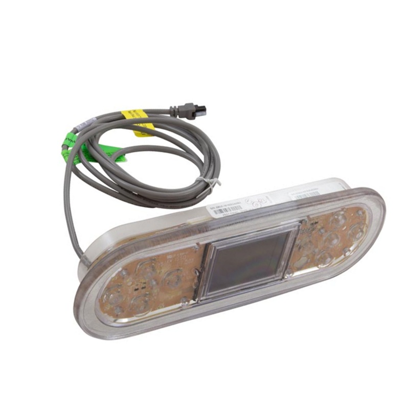 109244 Maax topside, T800, 9 button, no overlay